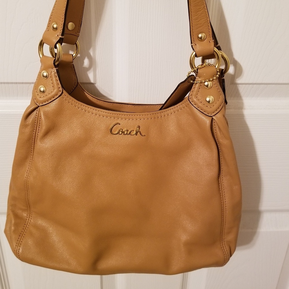Coach Purse with double handles